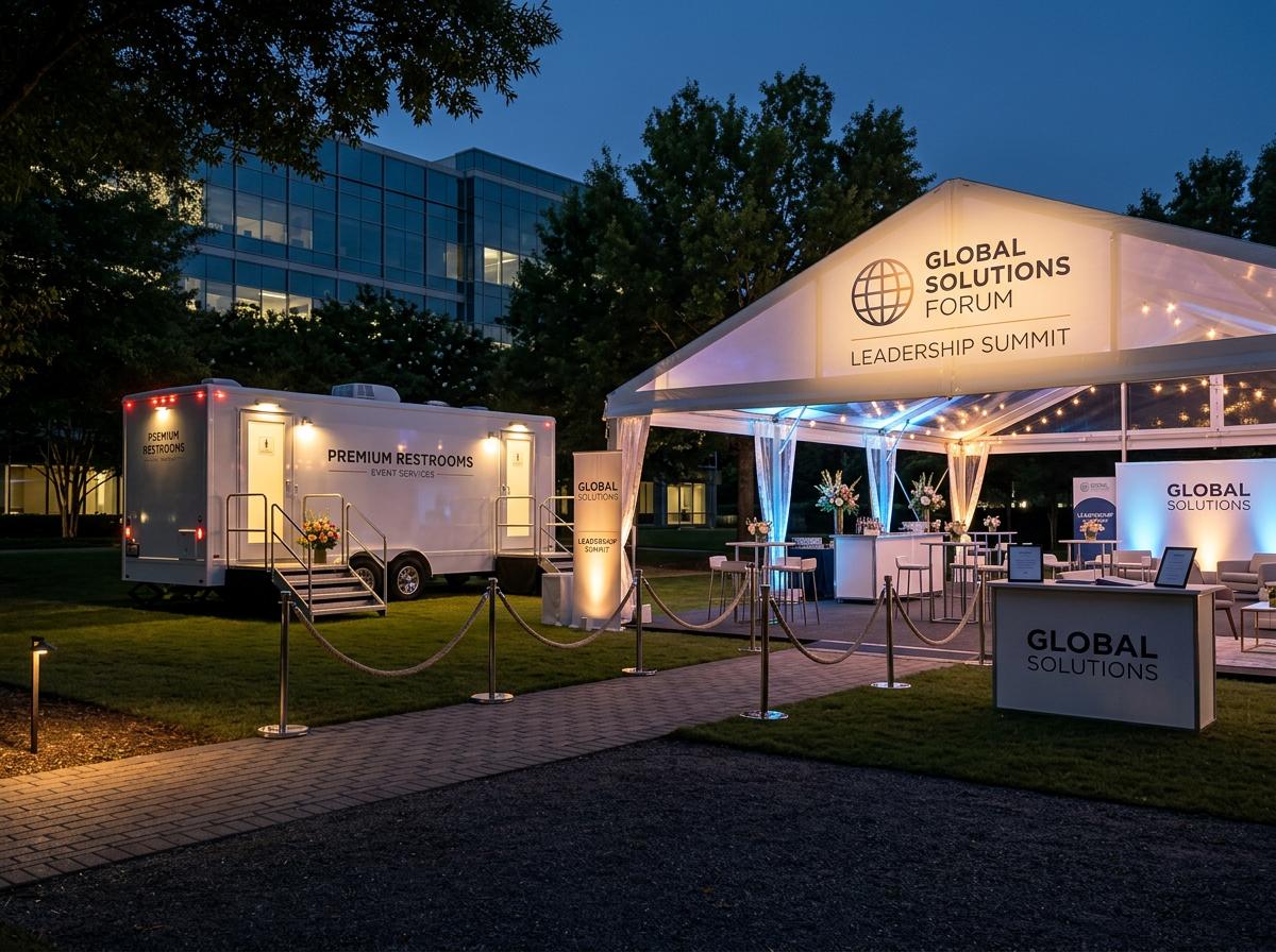 Corporate Event Washrooms